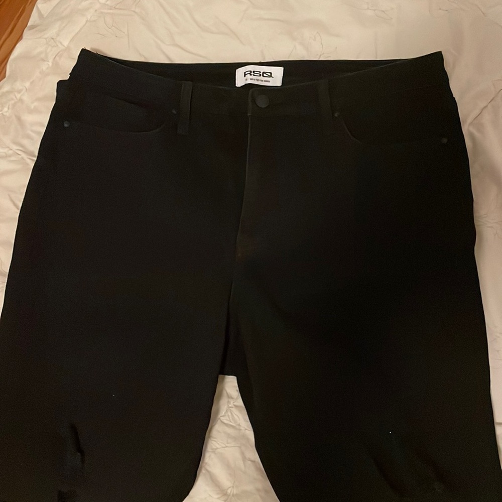 Women’s black RSQ high rise skinny jeans